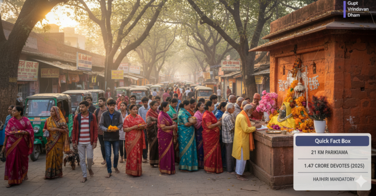 गोवर्धन परिक्रमा एक दिन में कैसे पूरी करें? पूंछरी का लौठा दर्शन और ठहरने की संपूर्ण गाइड (Govardhan okParikrama One Day Guide)
