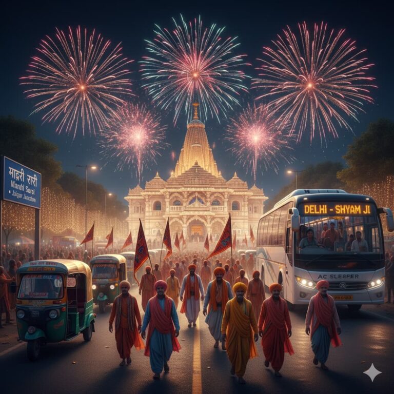 खाटू श्याम जी यात्रा गाइड : कैसे पहुँचें, टैक्सी किराया और ठहरने की पूरी जानकारी (Khatu Shyam Travel Guide)