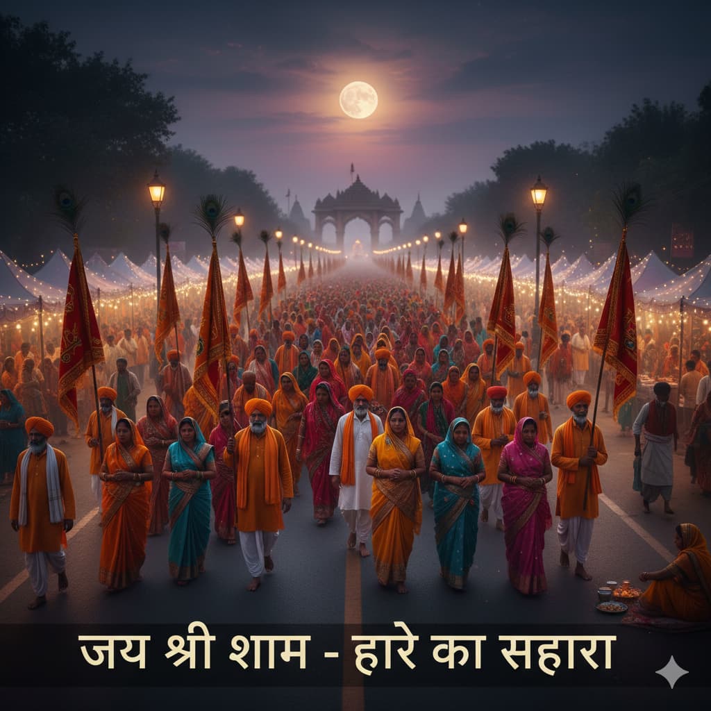खाटू श्याम निशान यात्रा के 10 कठिन नियम: रींगस से खाटू (17 KM) की संपूर्ण जानकारी