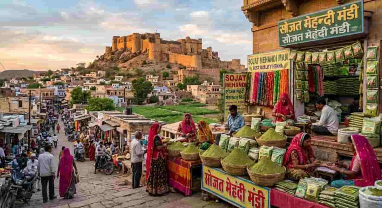 सोजत में घूमने की 5 बेहतरीन जगहें: मेहंदी नगरी की सांस्कृतिक यात्रा (5 Best Places to Visit in Sojat)