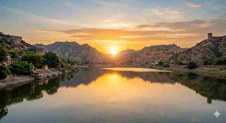 सागर लेक जयपुर (Sagar Lake): भीड़भाड़ से दूर आमेर का एक शांत ‘हिडन जेम’ (Hidden Gem)