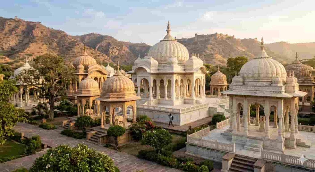 गेटोर की छतरियाँ: जयपुर के राजाओं का शाही विश्राम स्थल (Gatore Ki Chhatriyan Jaipur)