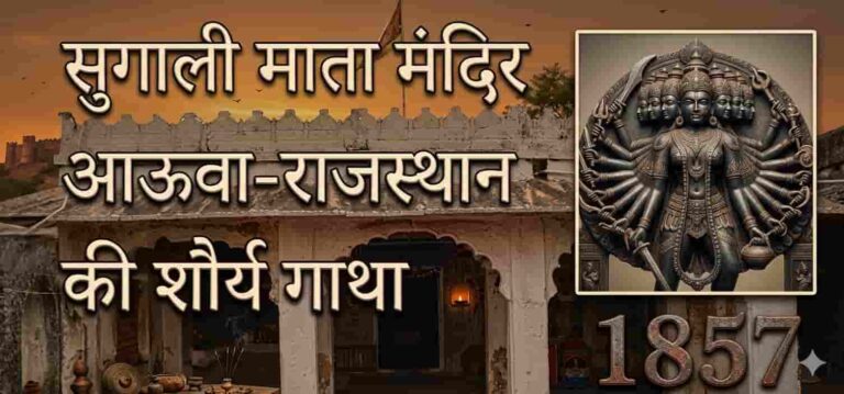 सुगाली माता: 54 हाथों वाली ‘क्रांति की देवी’: अंग्रेजों के खौफ और आऊवा के शौर्य की अनकही कहानी (Sugali Mata)