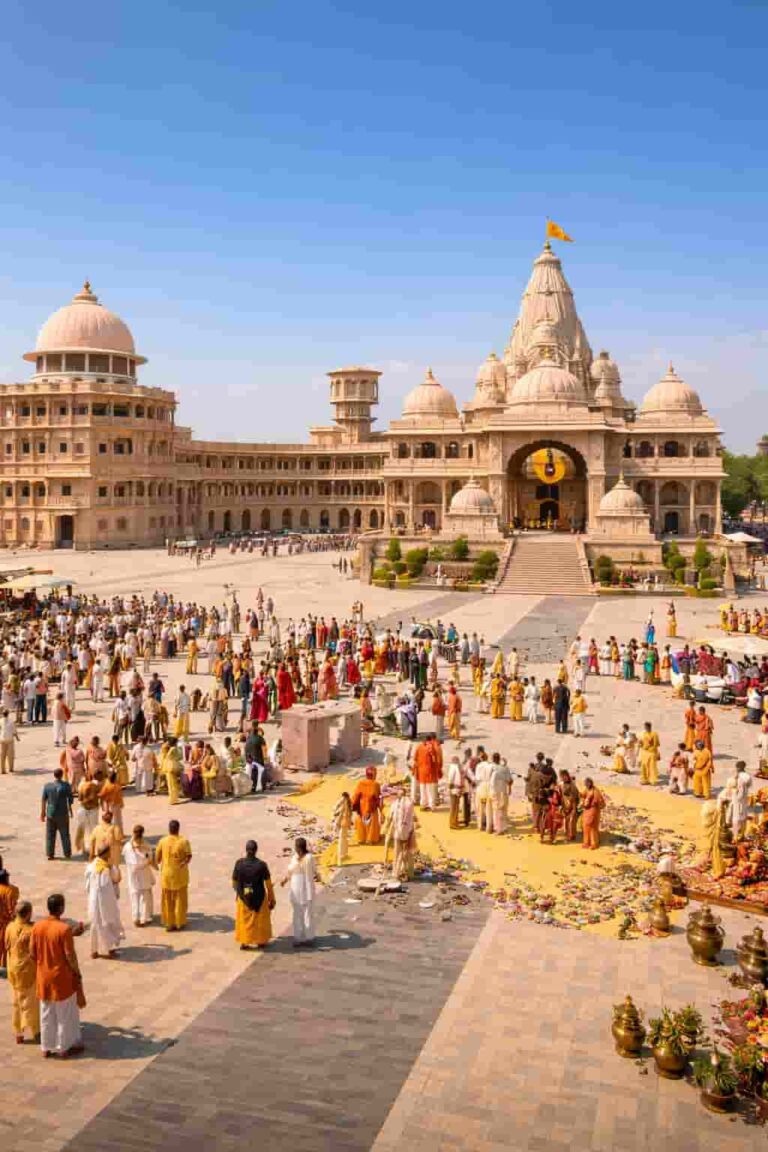 जाडन आश्रम: विश्व का पहला ॐ आकार मंदिर (World’s First Om Shaped Temple) – दर्शन और पूरी जानकारी