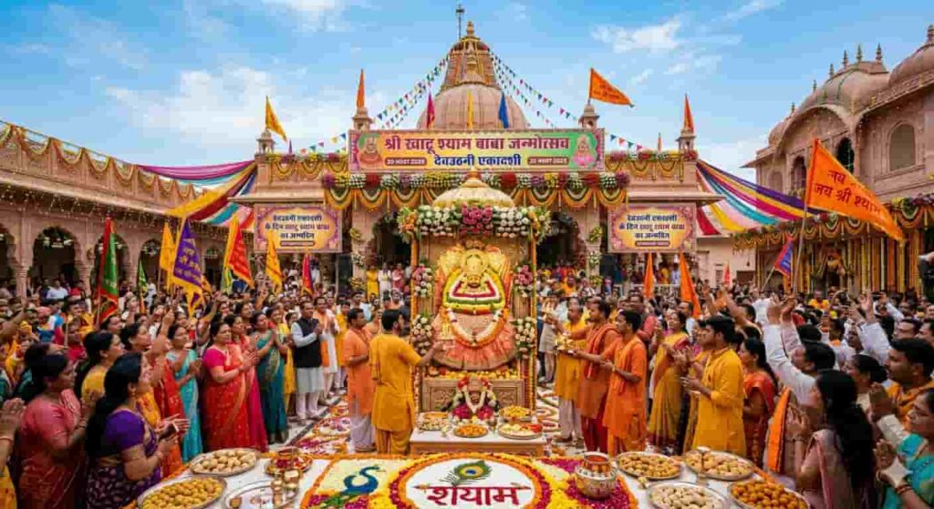 Khatu Shyam Birthday: देवउठनी एकादशी पर बाबा श्याम का भव्य जन्मोत्सव