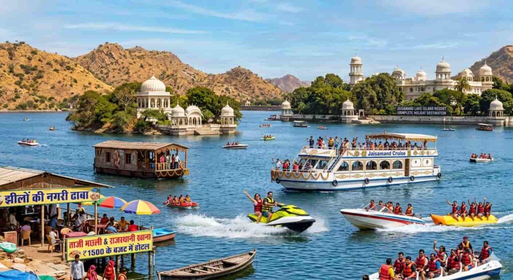 राजस्थान में वाटर टूरिज्म का नया केंद्र: जयसमंद झील (The New Hub of Water Tourism in Rajasthan: Jaisamand Lake)