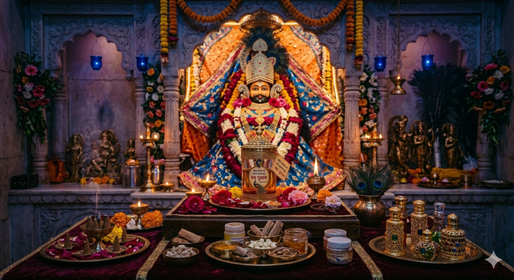 खाटू श्याम जी का श्रृंगार इत्र (Khatu Shyam Shringar Itra): बाबा को महकाने वाली दिव्य खुशबू