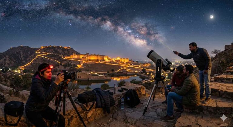 जयपुर में सितारों का सफर: -एस्ट्रो-टूरिज्म  जयपुर की पूरी गाइड ( Complete Guide Astro-Tourism in Jaipur)