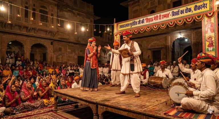 रातभर जगकर लोग क्यों देखते हैं राजस्थान का यह अनोखा ‘रम्मत लोक नाट्य (Rammat Folk Theater)’? जानिए इसकी 5 दिलचस्प वजहें!