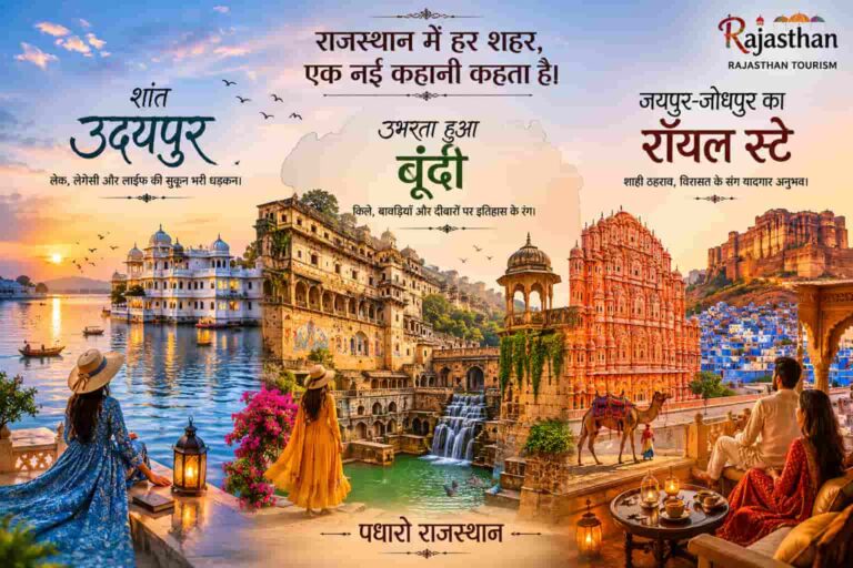 “राजस्थान इन समर(Rajasthan in Summer)मखमली हरियाली से शाही महलों तक