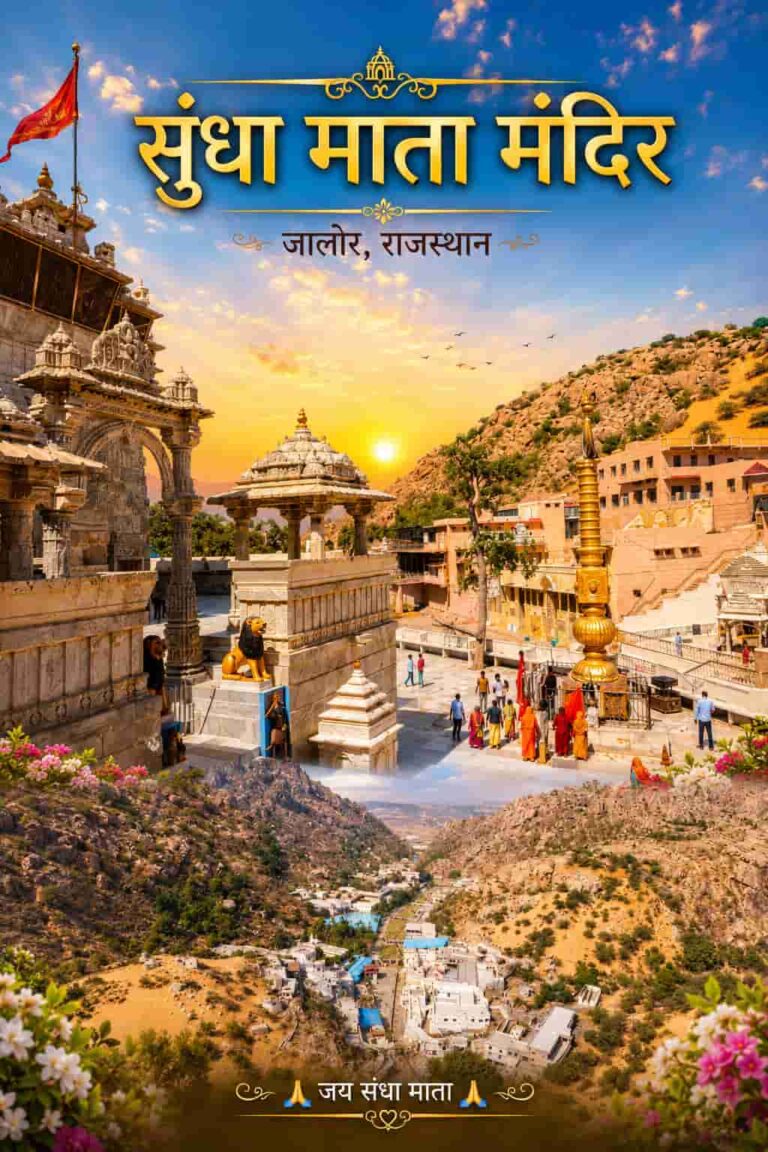 अरावली की वादियों में बसा सुंधा माता मंदिर: झरने, पहाड़ और आस्था का अनोखा संगम!