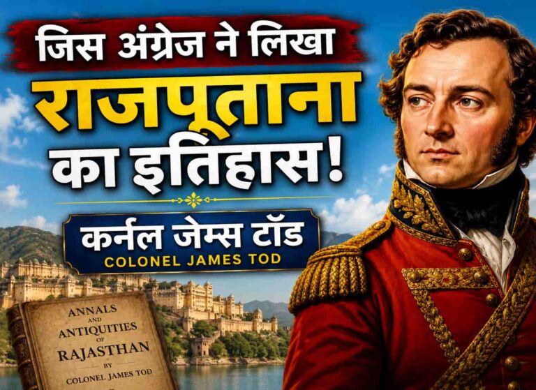 कर्नल जेम्स टॉड :1 अंग्रेज जो बन गया राजस्थान के इतिहास का जनक!