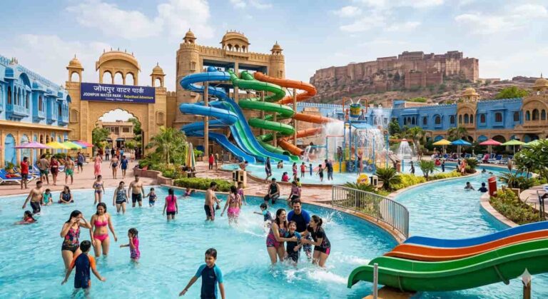 Jodhpur के 5 सबसे बेहतरीन वाटर पार्क्स: गर्मी का पक्का इलाज (2026)”। (Best Water Parks in Jodhpur)