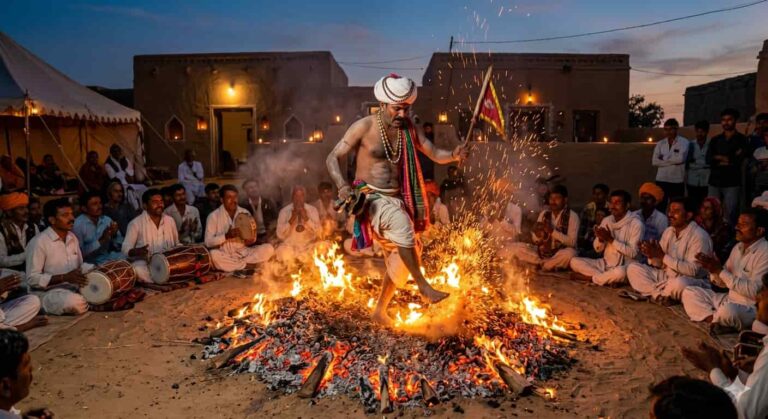 अग्नि नृत्य कतरियासर: अंगारों पर आस्था का तांडव