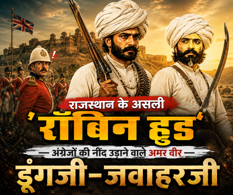 राजस्थान के ‘रॉबिन हुड’ और प्रथम स्वतंत्रता सेनानी: डूंगजी और जवाहरजी का संपूर्ण इतिहास