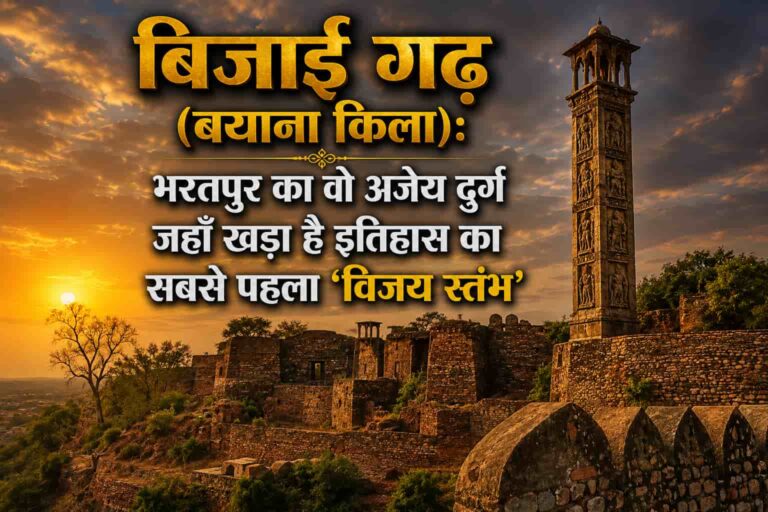 बिजाई गढ़ (बयाना किला): भरतपुर का वो अजेय दुर्ग जहाँ खड़ा है इतिहास का सबसे पहला ‘विजय स्तंभ’