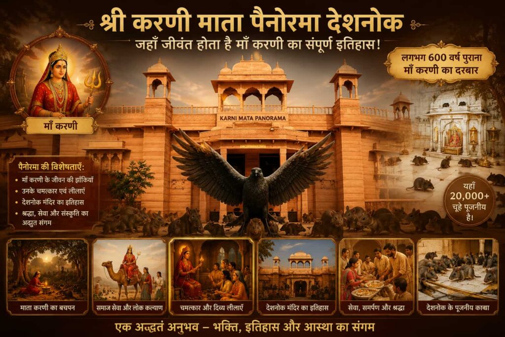 करणी माता पैनोरमा देशनोक: ₹10 के टिकट में घूमिए बीकानेर का वो जादुई म्यूजियम जहाँ मूर्तियाँ खुद बोलती हैं!