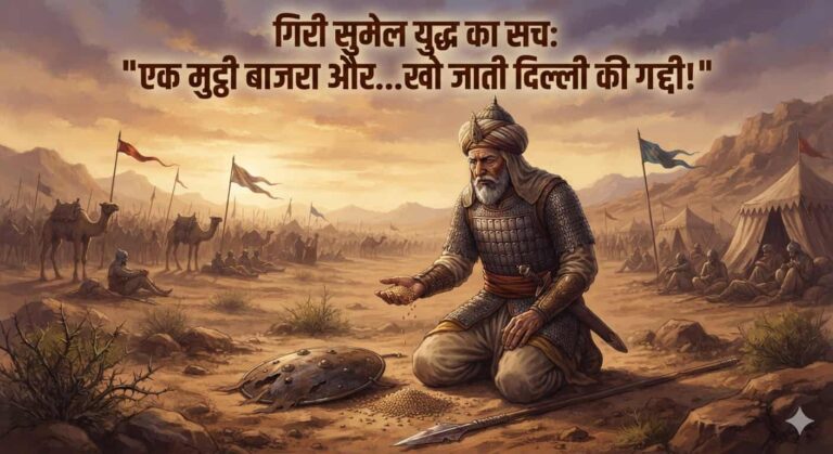 गिरी सुमेल युद्ध का सच :एक मुट्ठी बाजरा और खो जाती दिल्ली की गद्दी!