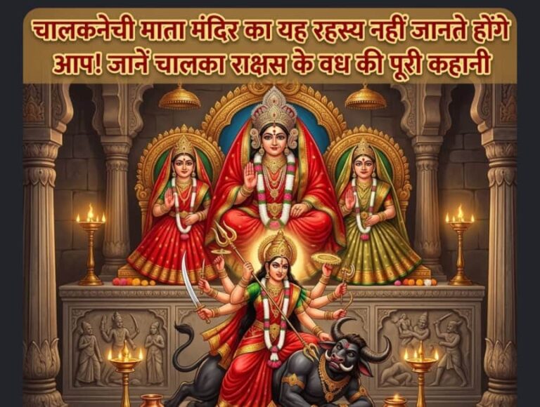 चालकनेची माता मंदिर का यह रहस्य नहीं जानते होंगे आप! जानें चालका राक्षस के वध की पूरी कहानी