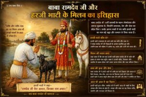 हरजी भाटी रामदेव जी की समाधि के 300 साल बाद कैसे मिले !