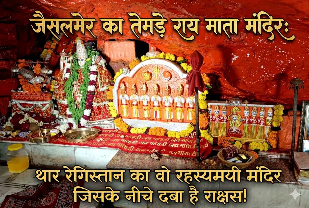 जैसलमेर का तेमड़े राय माता मंदिर: थार रेगिस्तान का वो रहस्यमयी मंदिर जिसके नीचे दबा है राक्षस!
