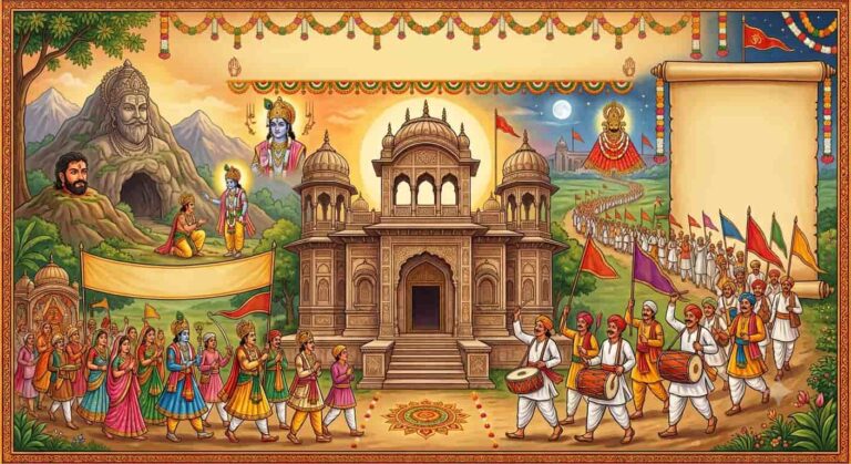 “रींगस का पुराना श्याम मंदिर (खाटू का पहला दरबार): इतिहास, पौराणिक कथा और रींगस से खाटू निशान यात्रा के नियम”