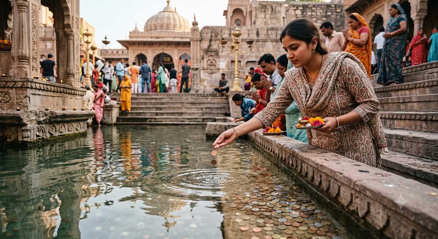 खाटू श्याम कुंड में सिक्का क्यों डाला जाता है? जानें इसके पीछे का असली विज्ञान और रहस्य