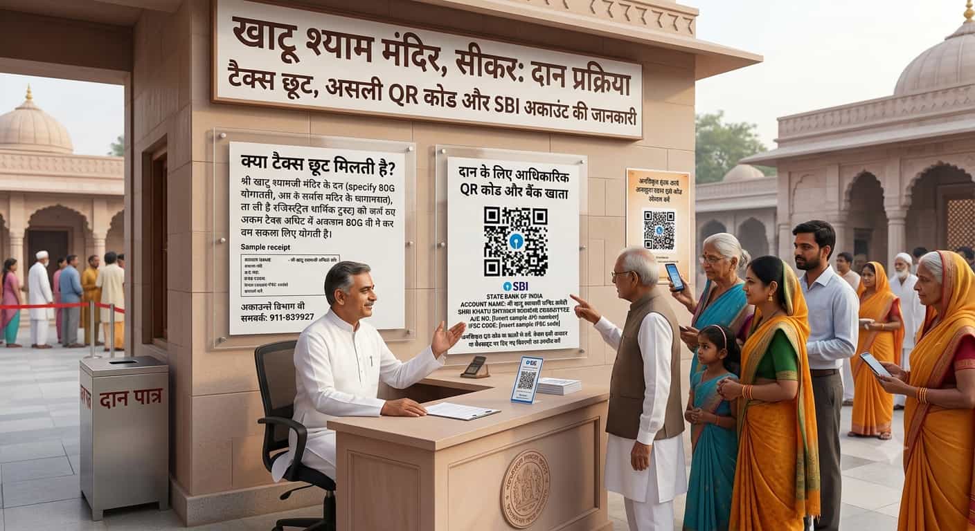 “How to Donate Online to Khatu Shyam Temple Trust Officiallyखाटू श्याम जी ऑनलाइन दान फ्रॉड अलर्ट!
