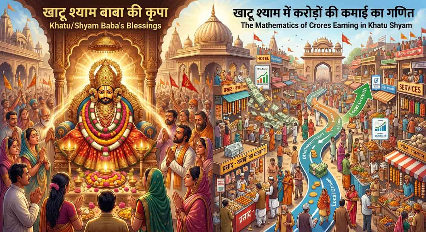 Khatu Shyam Falgun Mela Economic Impact & Hotel Business Profit Margin खाटू श्याम जी मेले का आर्थिक प्रभाव