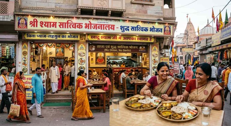 खाटू श्याम जी में बिना प्याज-लहसुन का शुद्ध सात्विक भोजन देने वाले रेस्टोरेंट्स
