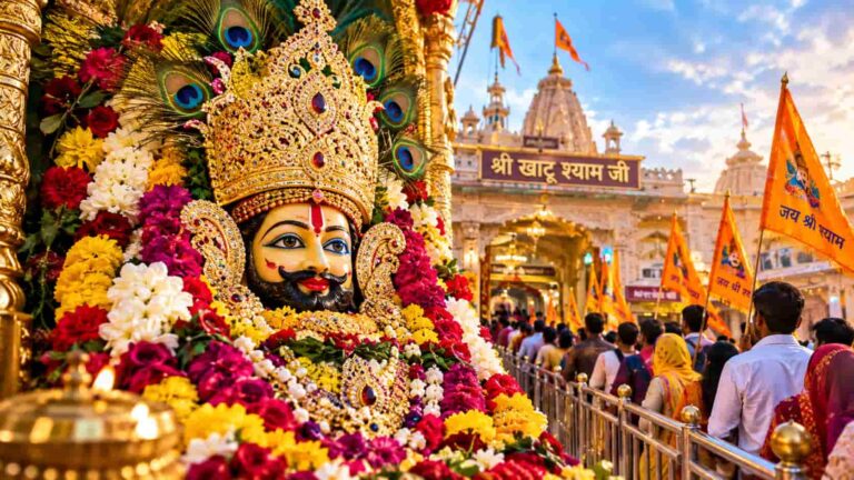 Khatu Shyam Mandir Waiting Time: खाटू श्याम जी में क्या भीड़ है आज! कतार (Queue) की लाइव स्थिति ऐसे जानें