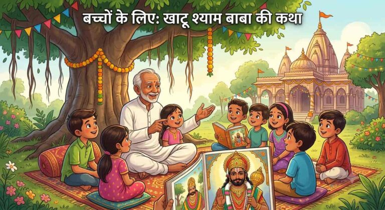 खाटू श्याम बाबा की कथा बच्चों के लिए जो माता पिता को बच्चों को सुनानी चाहिए!