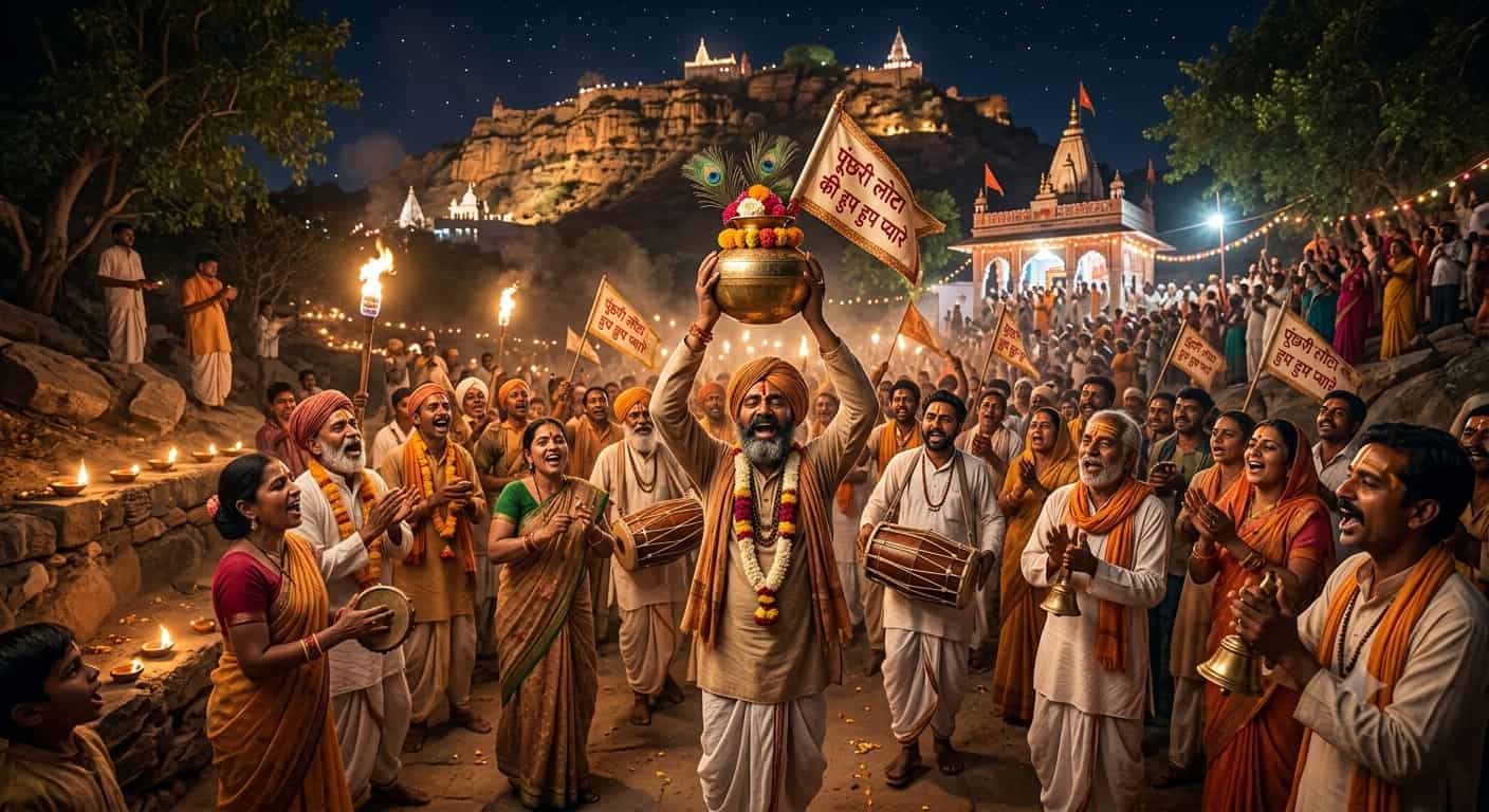 पूंछरी लोटा की हुप हुप प्यारे का अर्थ: जानिए ब्रज के इस सबसे अनोखे जयकारे का रहस्य और पौराणिक कथा